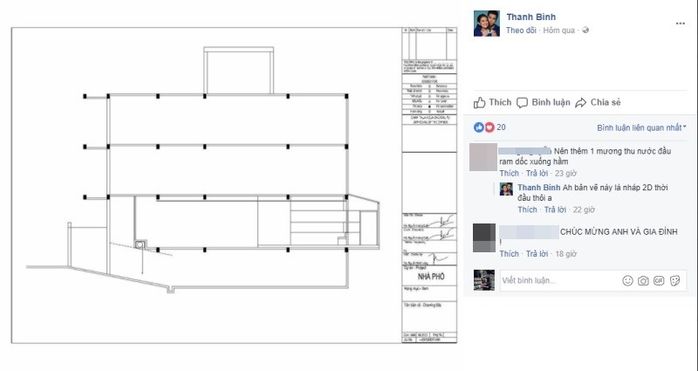 Hết tặng xe tiền tỷ, Thanh Bình lại xây nhà 5 tầng cho bà xã Ngọc Lan