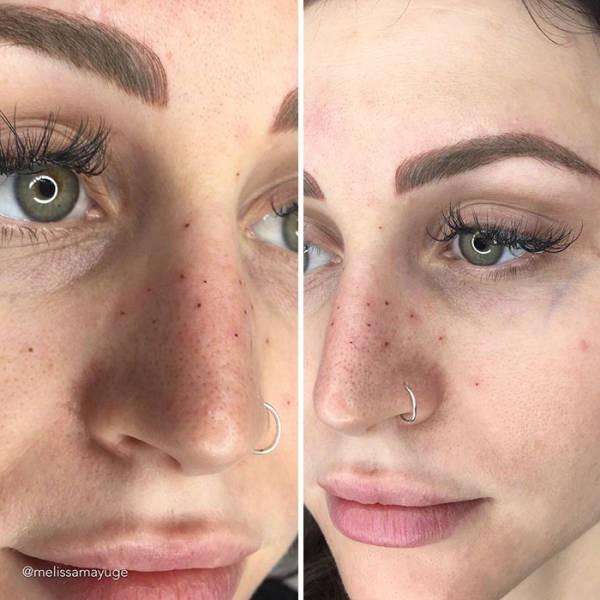 Không chỉ là xăm tàn nhang, các cô gái giờ còn phát cuồng với trào lưu xăm chòm sao lên mặt