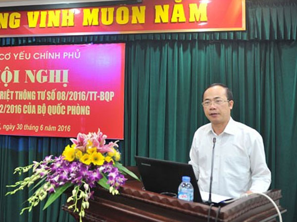 Thiếu tướng Nguyễn Đăng Đào giữ chức Phó Trưởng ban Ban Cơ yếu Chính phủ