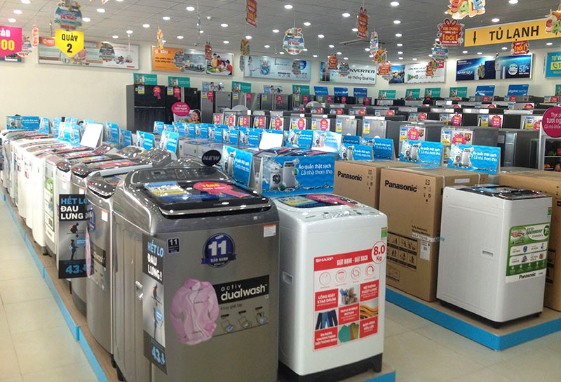 Hàng điện máy nguy cơ đồng loạt tăng giá