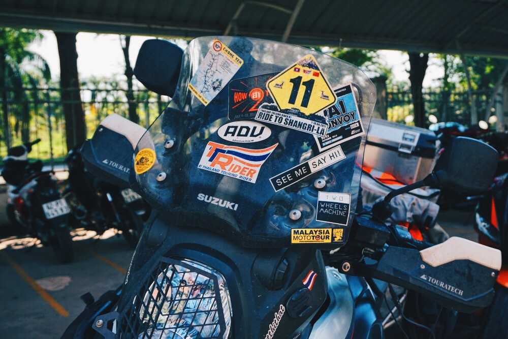 Dàn môtô khủng phượt Tam giác vàng quy tụ tại Long An