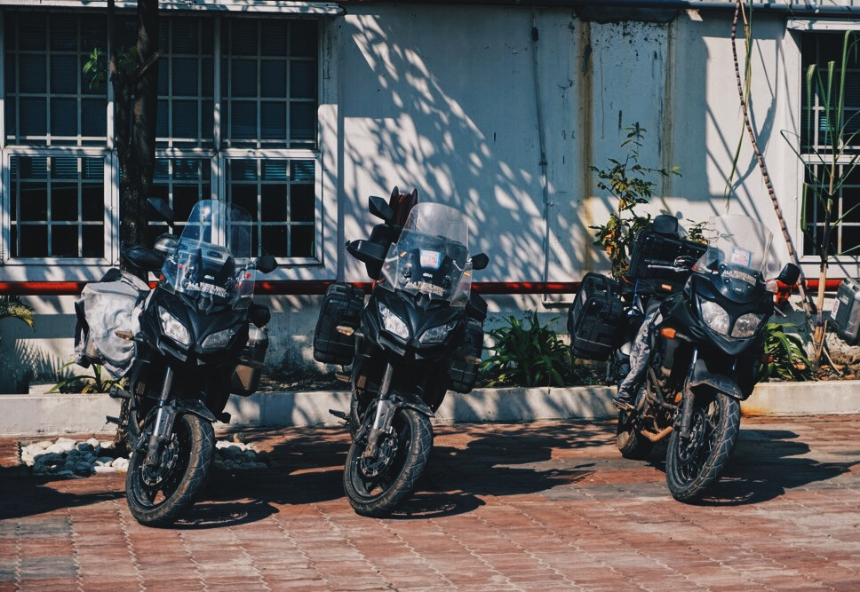 Dàn môtô khủng phượt Tam giác vàng quy tụ tại Long An