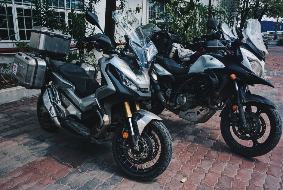 Dàn môtô khủng phượt Tam giác vàng quy tụ tại Long An