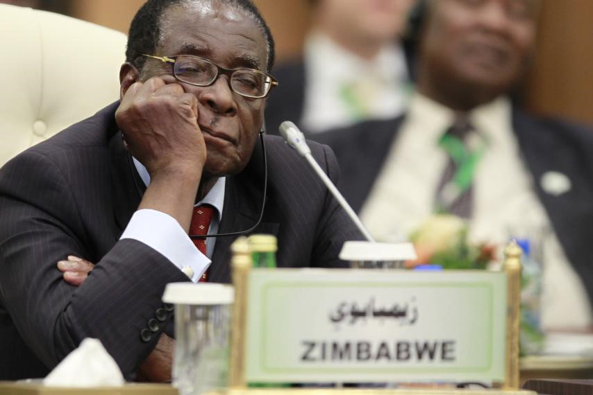 Những lần ngủ gật của tổng thống Zimbabwe