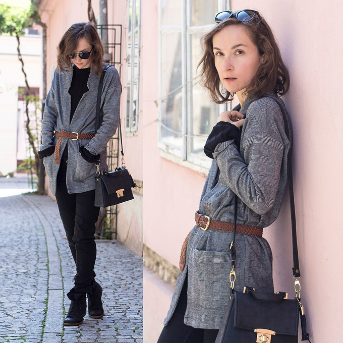 Plaid Blazer, mẫu áo thời thượng cho nàng văn phòng