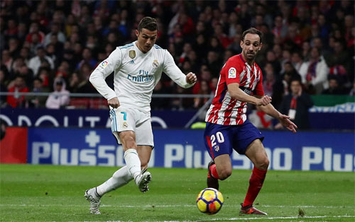 Hòa Atletico, Real chịu kém 10 điểm so với Barca