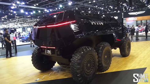 Devel Sixty - siêu SUV của dân chơi Trung Đông Devel Sixty - siêu SUV của dân chơi Trung Đông