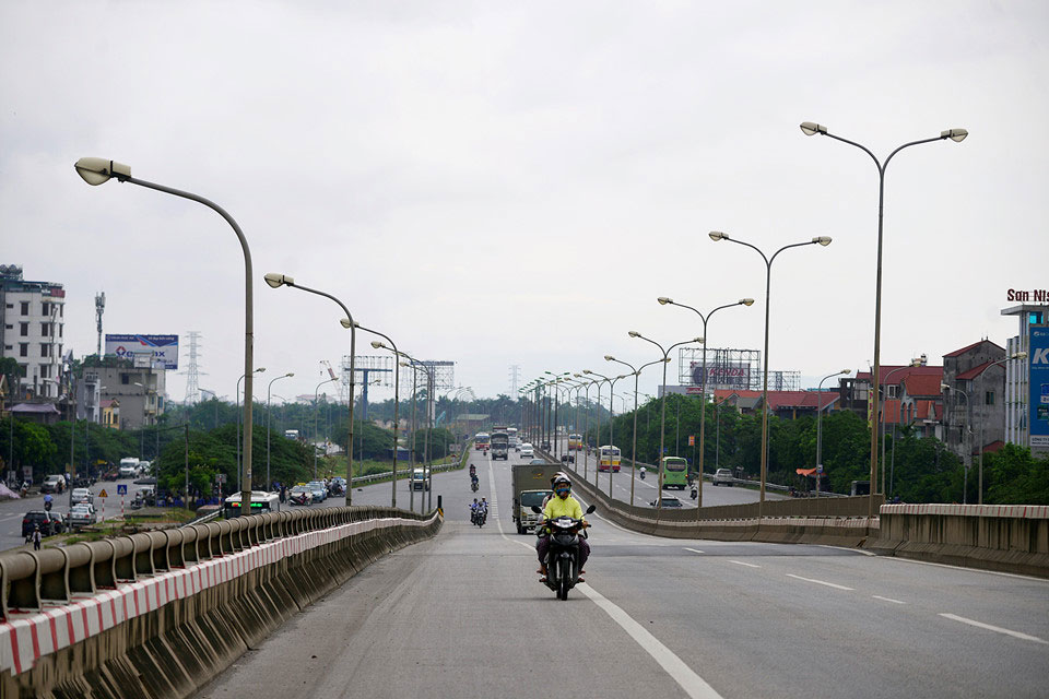 Cận cảnh những đường vành đai ở Hà Nội bị xuống cấp