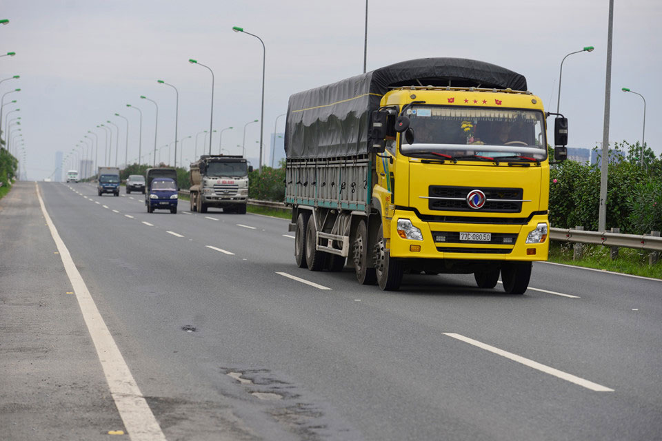 Cận cảnh những đường vành đai ở Hà Nội bị xuống cấp