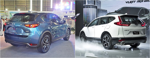 Mazda CX-5 quyết đấu Honda CR-V: Ai hơn ai?