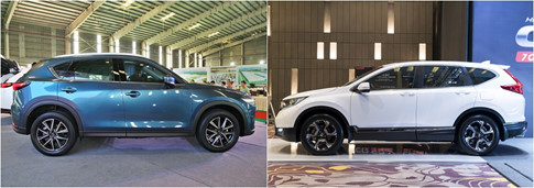 Mazda CX-5 quyết đấu Honda CR-V: Ai hơn ai?