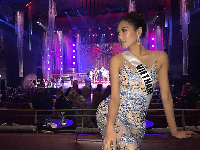 Nguyễn Thị Loan lọt top 5 thí sinh được chọn chụp ảnh quảng cáo Miss Universe