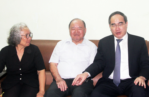 Cuộc gặp giữa ông Nguyễn Thiện Nhân và thầy hiệu trưởng cũ