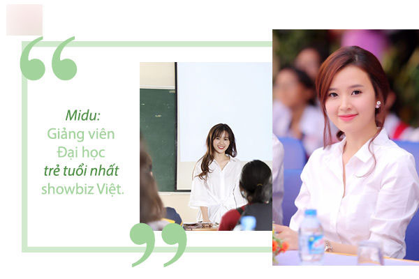 Midu: Tôi hạnh phúc vì ước mơ làm giáo viên từ nhỏ giờ đã thành hiện thực Midu: Tôi hạnh phúc vì ước mơ làm giáo viên từ nhỏ giờ đã thành hiện thực