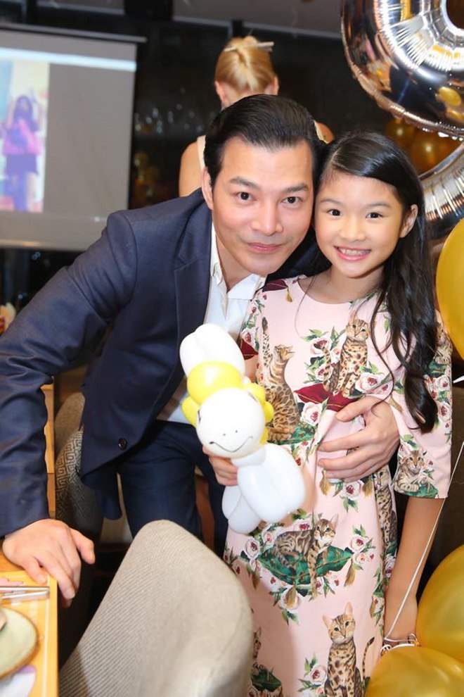 Trương Ngọc Ánh hội ngộ chồng cũ trong tiệc sinh nhật con gái 9 tuổi