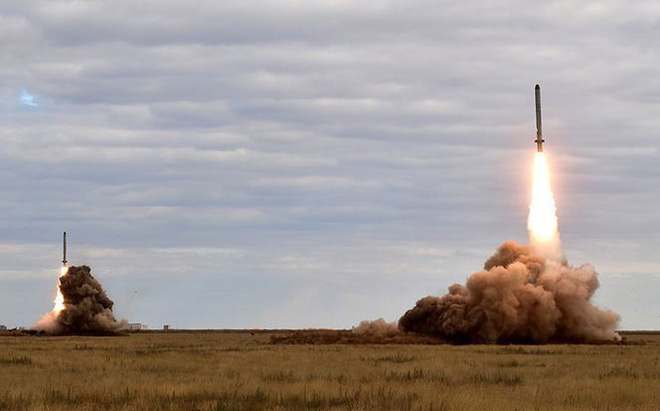 Rồng lửa Iskander hủy diệt mục tiêu ở khoảng cách 130km