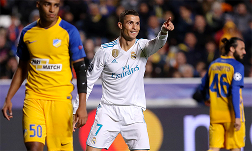 Ronaldo lập kỷ lục mới, chạm mốc 100 bàn cùng Real ở châu Âu