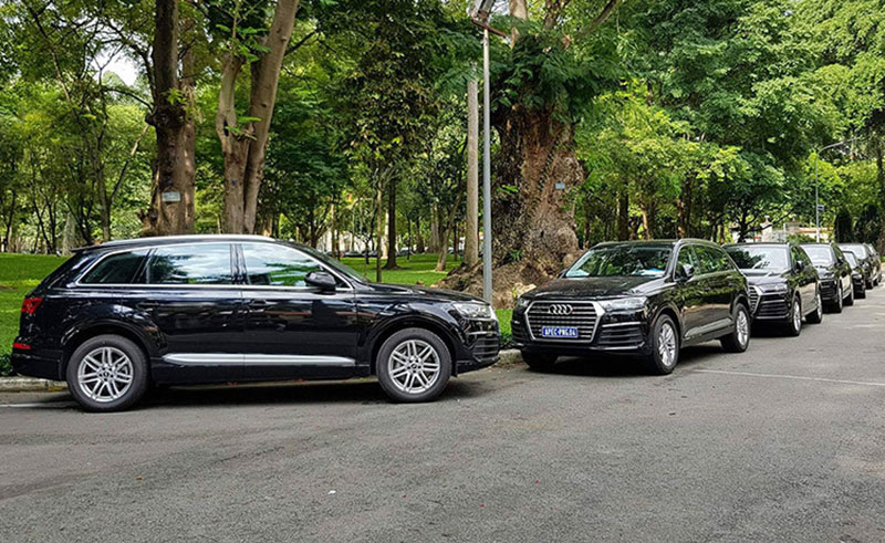 Giá xe Audi phục vụ APEC tại Việt Nam đắt như xe mới