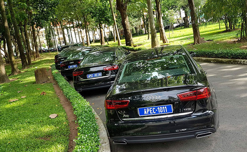 Giá xe Audi phục vụ APEC tại Việt Nam đắt như xe mới