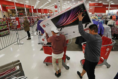 Chiêu trò bán TV trong dịp Black Friday của người Mỹ Chiêu trò bán TV trong dịp Black Friday của người Mỹ