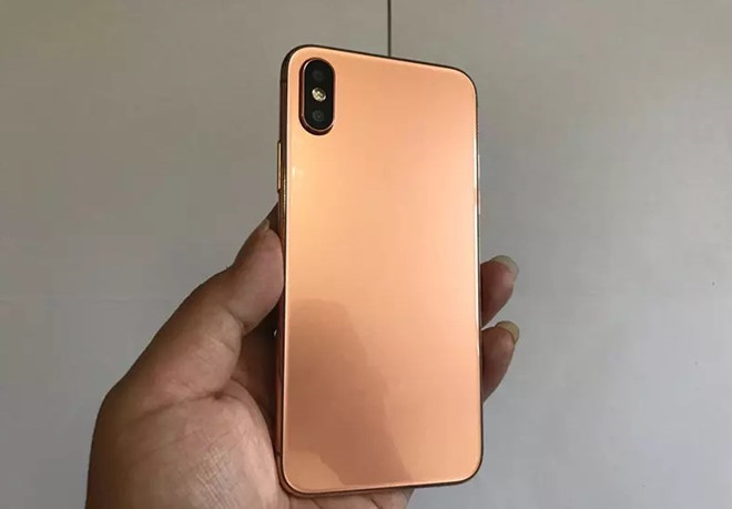 iPhone X nhái: Mở khóa gương mặt, sạc không dây, giá chưa đến 3 triệu