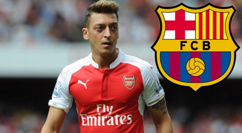 Barca sẽ chiêu mộ Oezil ngay mùa Đông Barca sẽ chiêu mộ Oezil ngay mùa Đông