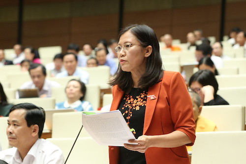 Bà Lê Thị Nga: Dấu mật bị lạm dụng, đóng cả vào danh sách vụ trưởng