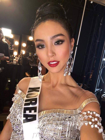 Hoa hậu Pháp, Hàn Quốc diện đầm của nhà thiết kế Việt ở Miss Universe