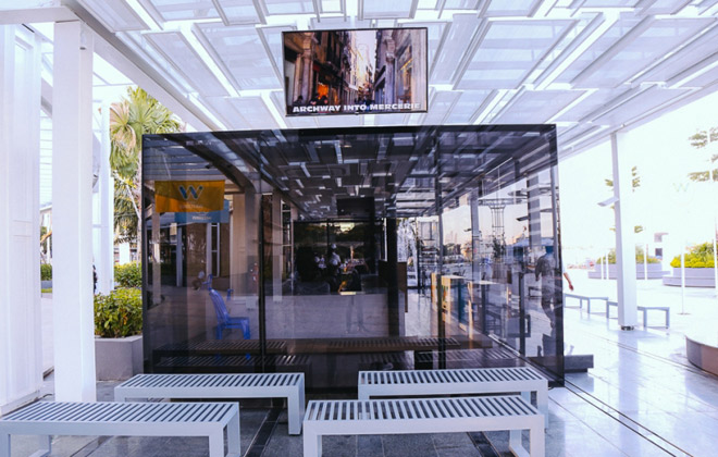 Ảnh: Ngỡ ngàng trước sự hiện đại của bến xe buýt chạy trên mặt nước