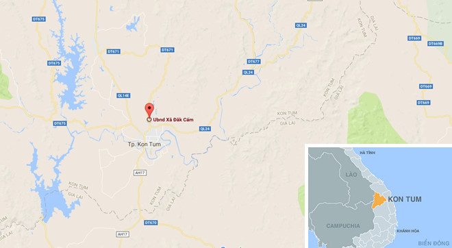 Nổ đạn ở Kon Tum, 4 người thương vong