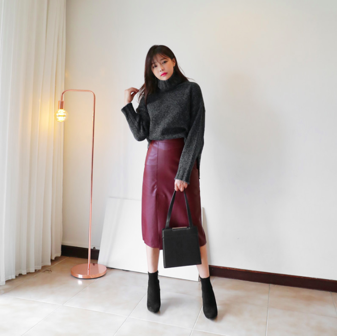 Lên đồ ấm áp cho ngày trời lạnh tăng cường với 4 kiểu chân váy chuyên dụng của mùa đông Lên đồ ấm áp cho ngày trời lạnh tăng cường với 4 kiểu chân váy chuyên dụng của mùa đông