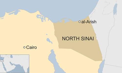 Quân đội Ai Cập không kích phiến quân sau vụ tấn công làm hơn 230 người chết