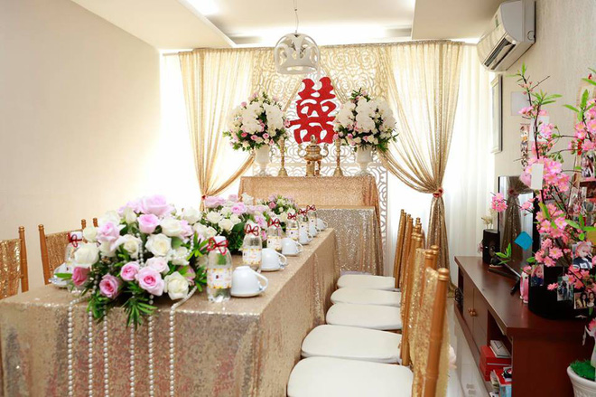 Cận cảnh bên trong Lễ vu quy bất ngờ của Khởi My và Kelvin Khánh sáng nay Cận cảnh bên trong Lễ vu quy bất ngờ của Khởi My và Kelvin Khánh sáng nay
