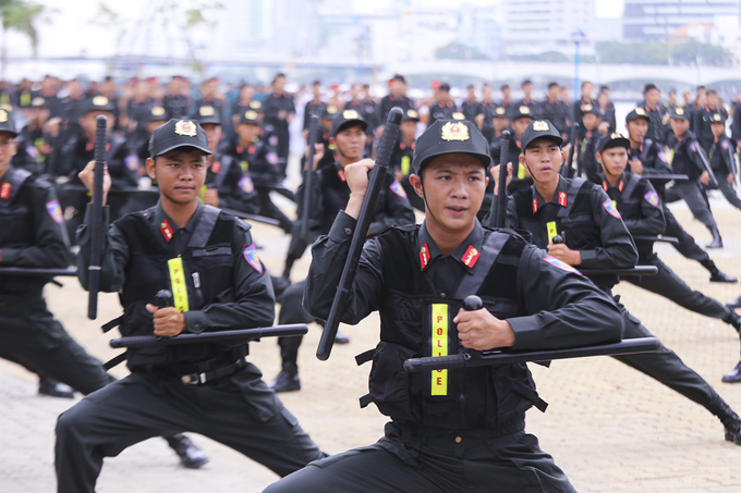 Công an, quân đội xuất quân bảo vệ APEC