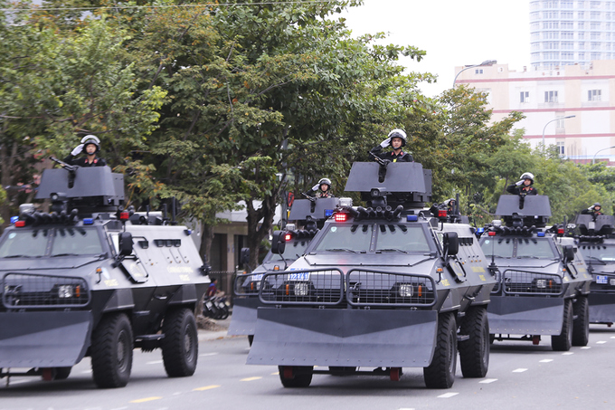 Công an, quân đội xuất quân bảo vệ APEC