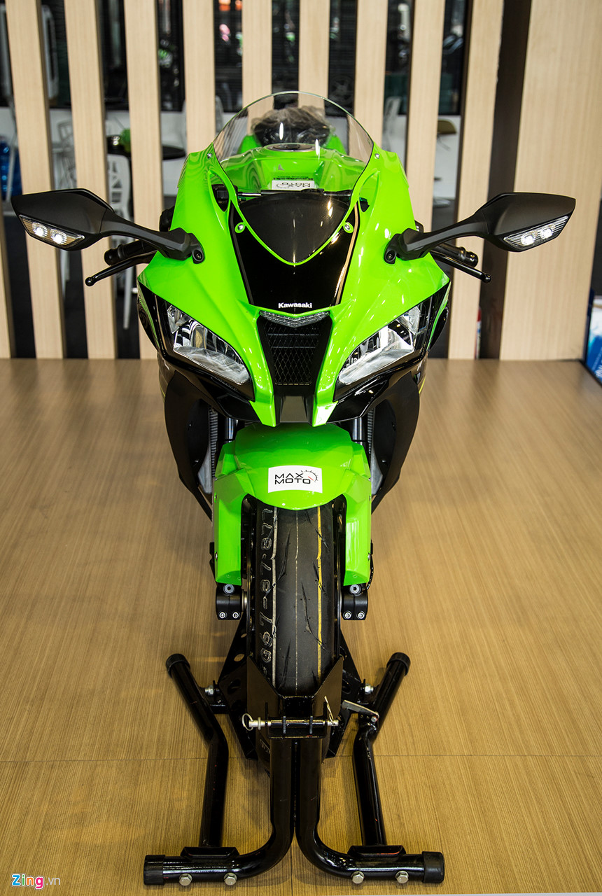 Chi tiết siêu môtô Kawasaki ZX-10R giá 549 triệu đồng tại Việt Nam