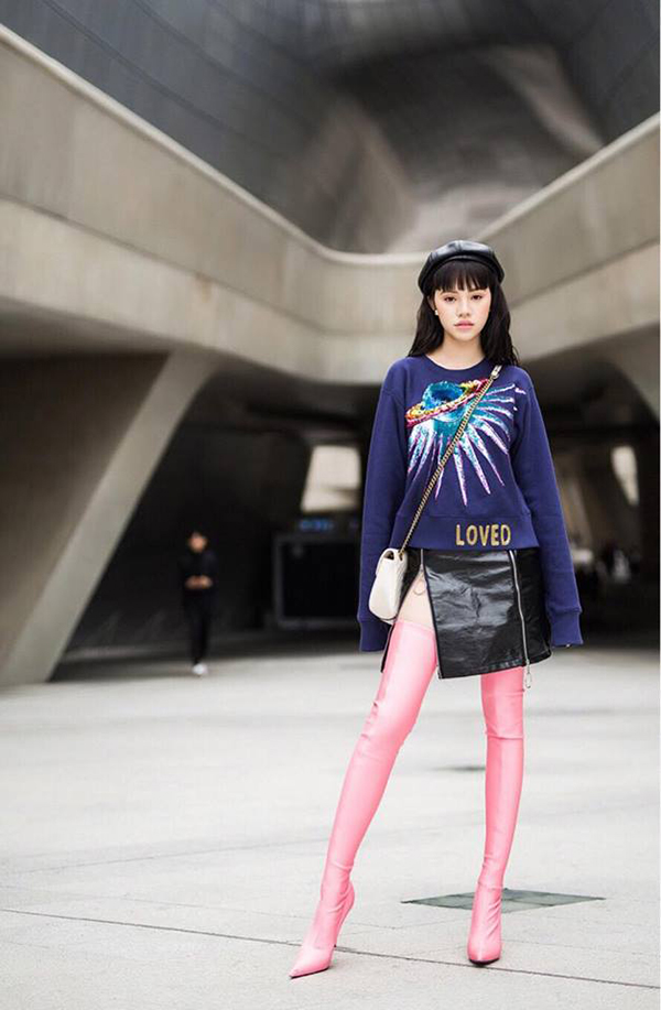 Sao Việt mix đồ cá tính với mốt bốt dài bất tận