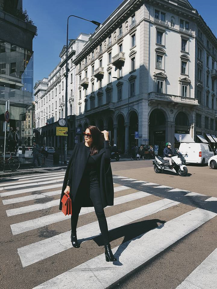 10 cách mặc đồ thu đông để ăn gian chiều cao của sao Việt