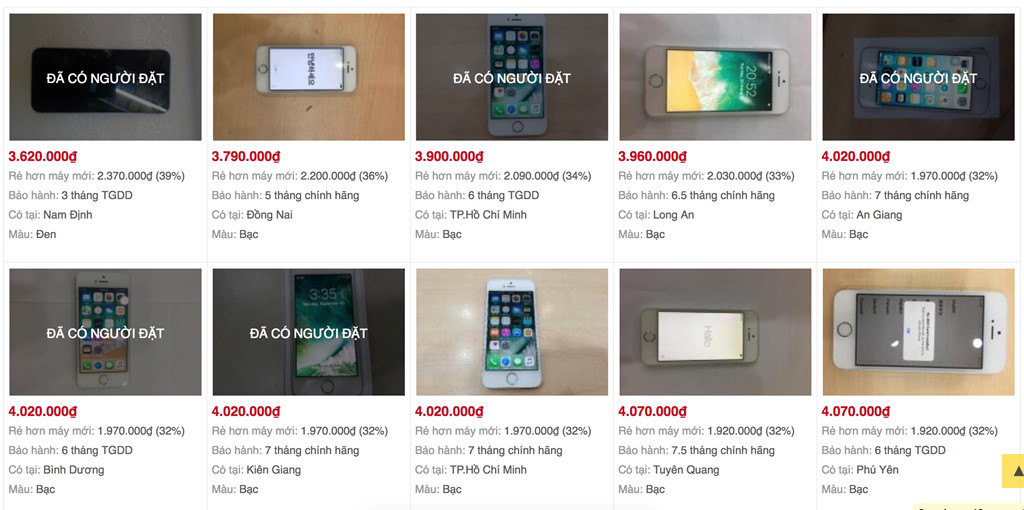 Vì sao Thế Giới Di Động để lọt iPhone dựng vào kho máy cũ?