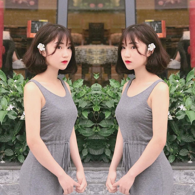 Chỉ mặc sơ mi trắng, nữ sinh Nghệ An cũng nổi tiếng vì quá xinh