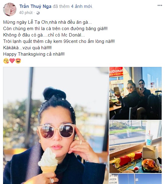 Sao Việt đón lễ Tạ ơn 2017 và gửi lời chúc đến mọi người