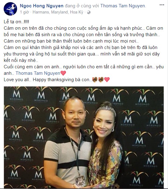 Sao Việt đón lễ Tạ ơn 2017 và gửi lời chúc đến mọi người