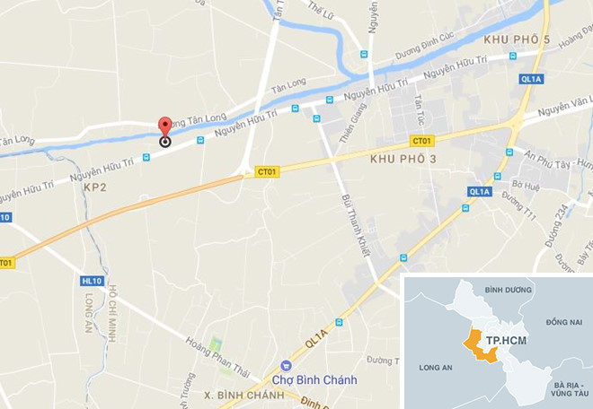 Thi thể thanh niên không mặc quần nổi trên sông ở Sài Gòn