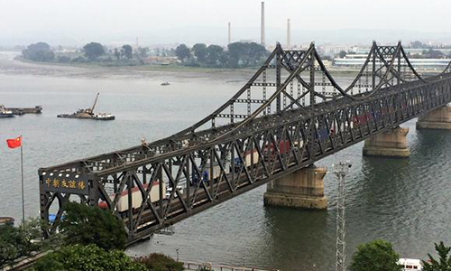 Cây cầu nối Trung Quốc và Triều Tiên tạm đóng cửa
