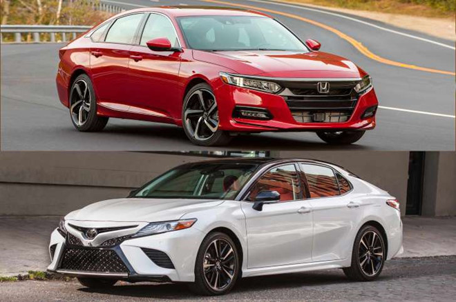 So sánh hai mẫu xe Camry và Accord 2018 So sánh hai mẫu xe Camry và Accord 2018
