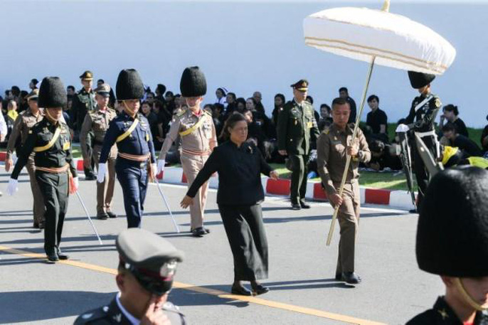 Thái Lan bắt đầu tang lễ Quốc vương Bhumibol Adulyadej Thái Lan bắt đầu tang lễ Quốc vương Bhumibol Adulyadej