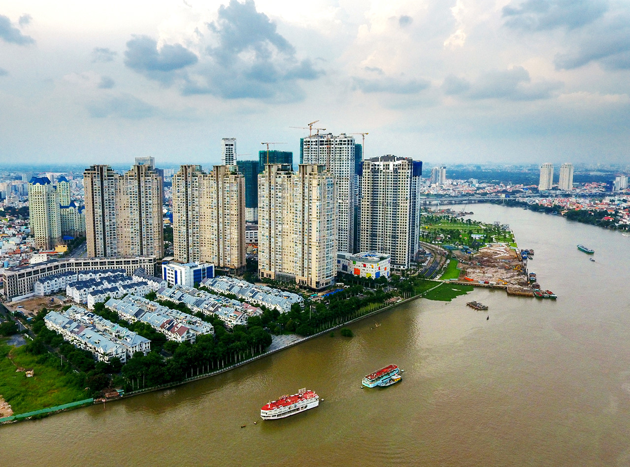 12 đại dự án chia nhau bờ sông Sài Gòn 12 đại dự án chia nhau bờ sông Sài Gòn