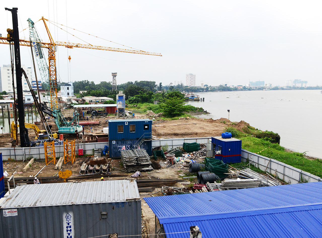 12 đại dự án chia nhau bờ sông Sài Gòn 12 đại dự án chia nhau bờ sông Sài Gòn