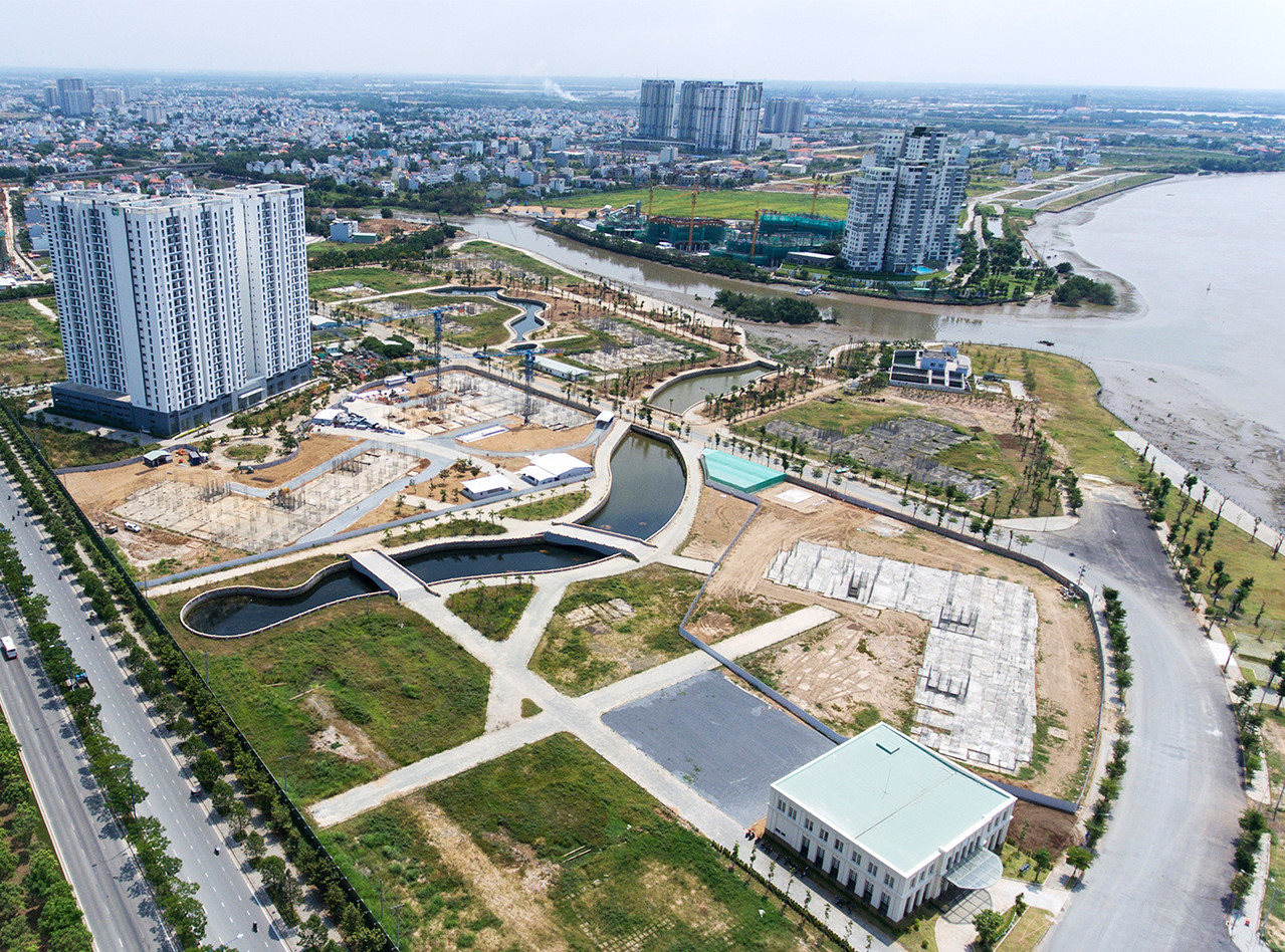 12 đại dự án chia nhau bờ sông Sài Gòn 12 đại dự án chia nhau bờ sông Sài Gòn