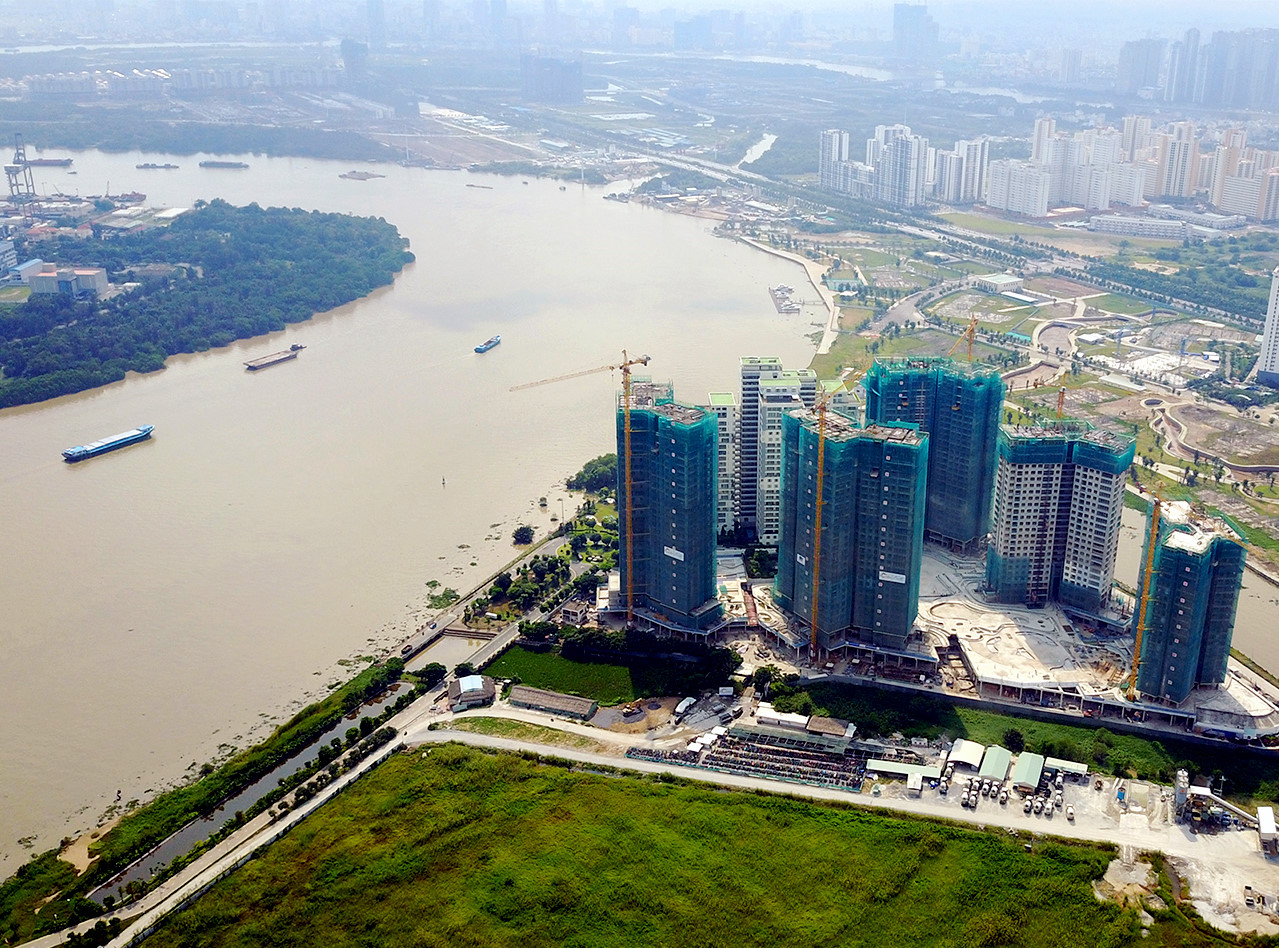 12 đại dự án chia nhau bờ sông Sài Gòn 12 đại dự án chia nhau bờ sông Sài Gòn